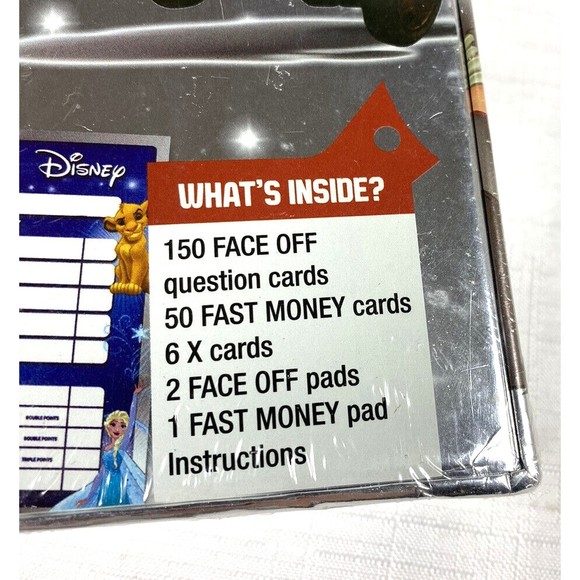 Disney Family Feud Silver Edition Family Board Game Freemantle Media Ages 6 + - Picture 4 of 9